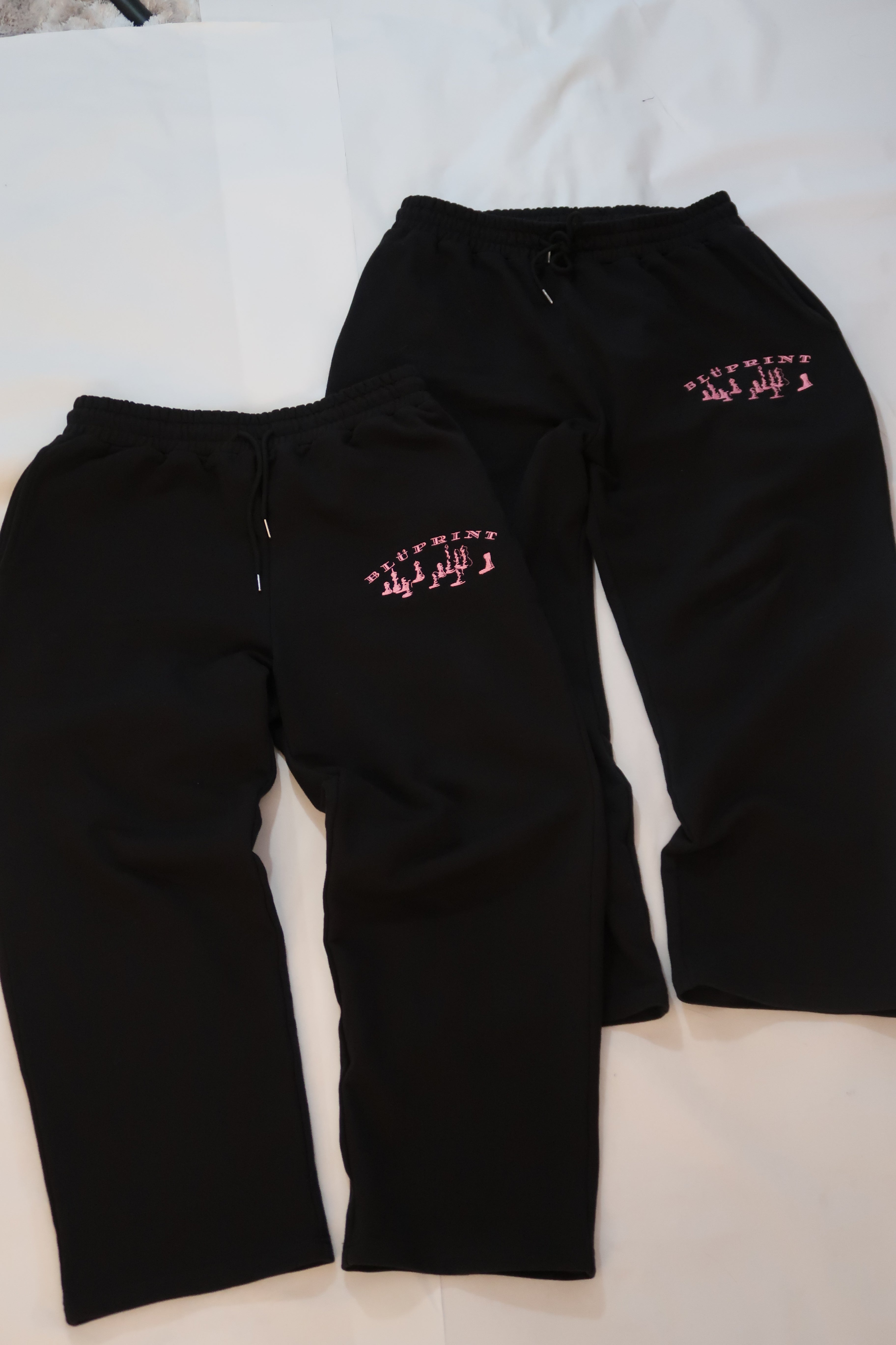 STRAIGHT-LEG BLÜ PANTS